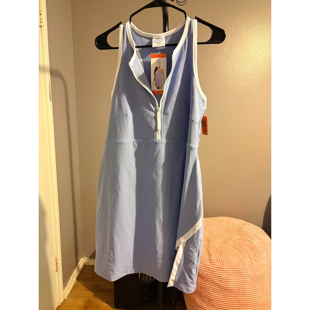 SAGE‎ Collective Blue Tennis Dress Sz XXL